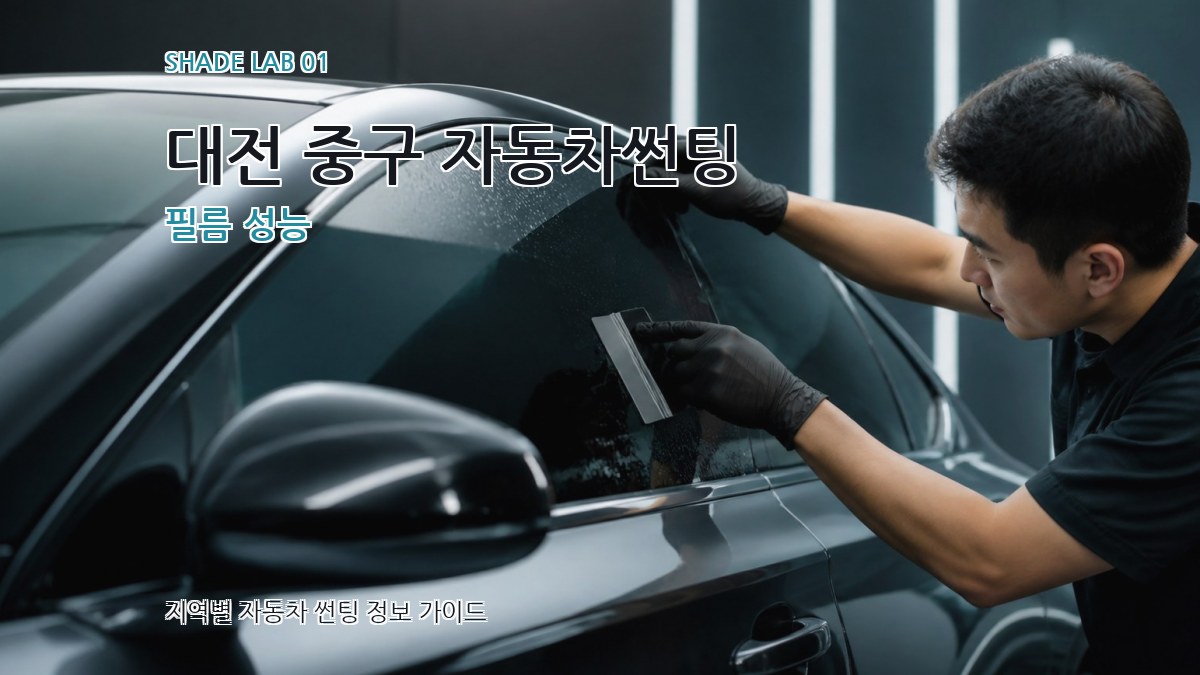 대전 중구 자동차썬팅