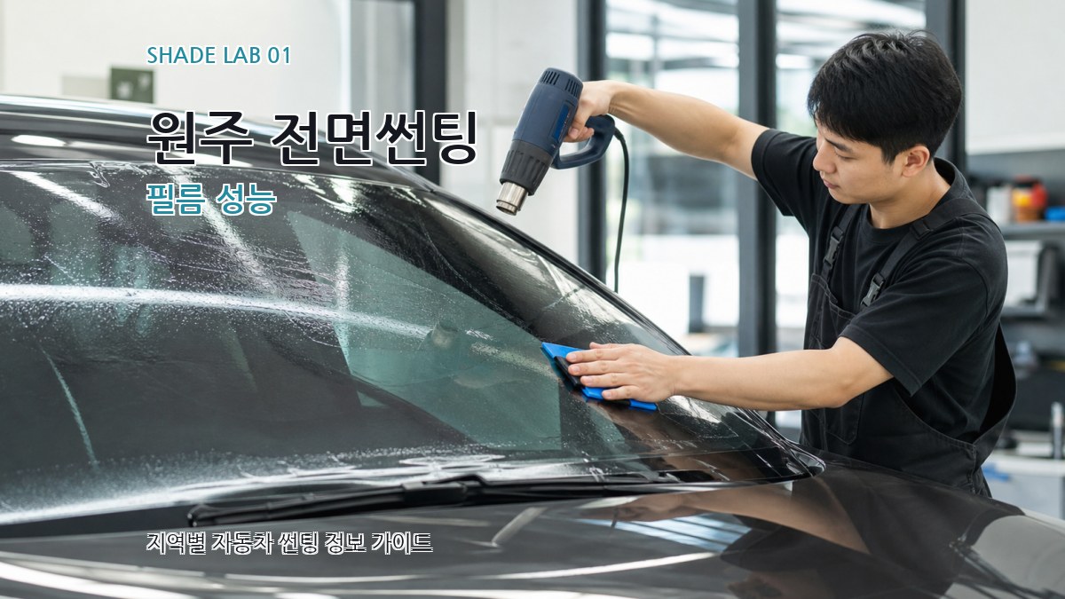 원주 전면썬팅
