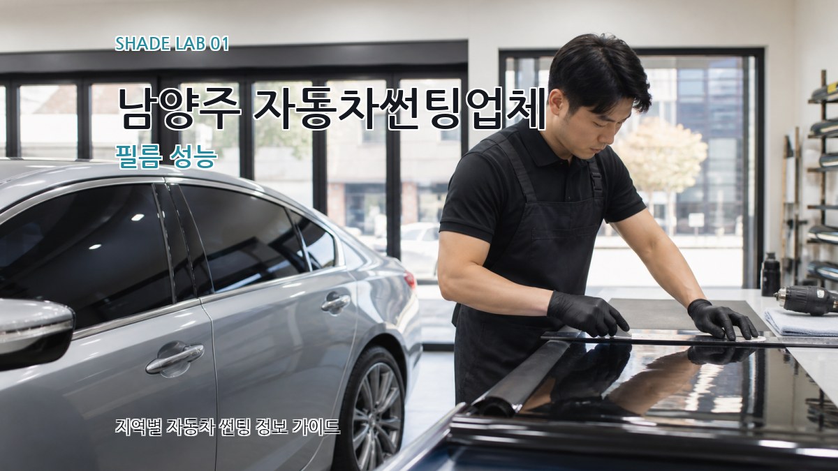 남양주 자동차썬팅업체