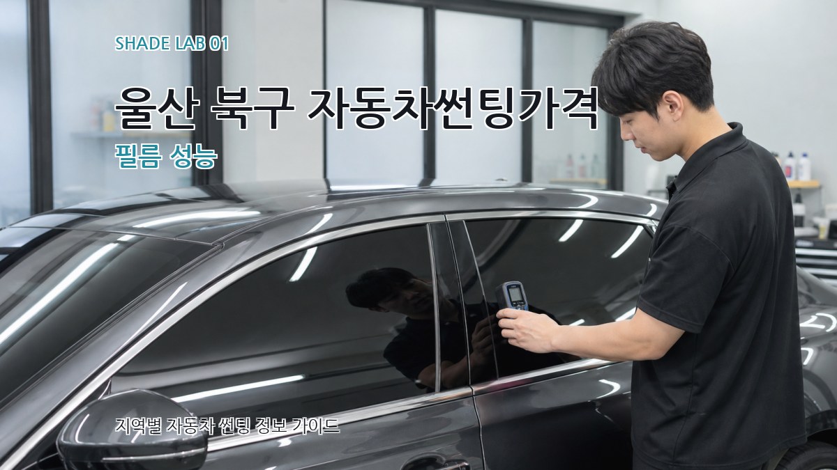 울산 북구 자동차썬팅가격