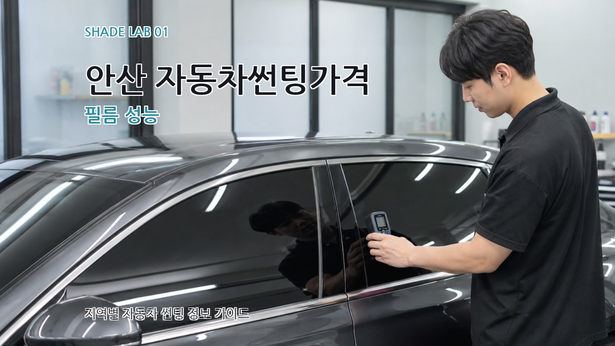 안산 자동차썬팅가격