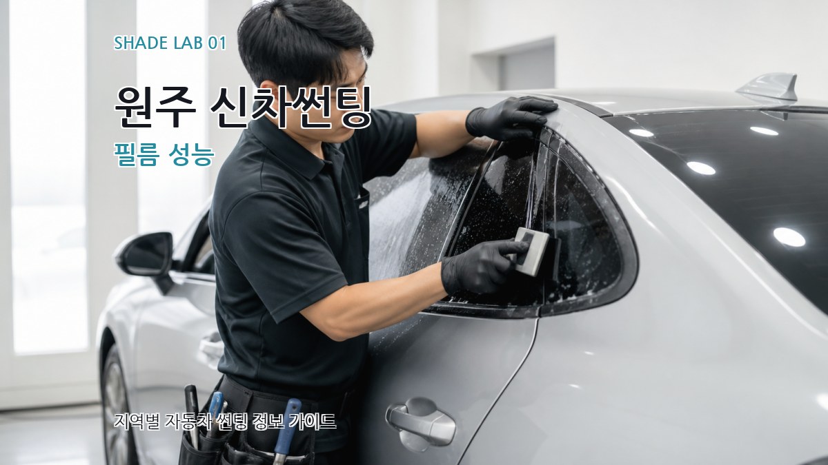 원주 신차썬팅
