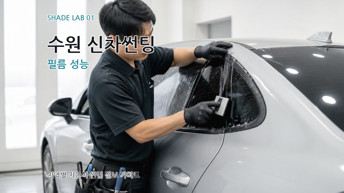 수원 신차썬팅