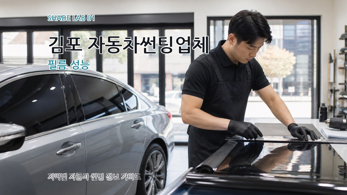 김포 자동차썬팅업체