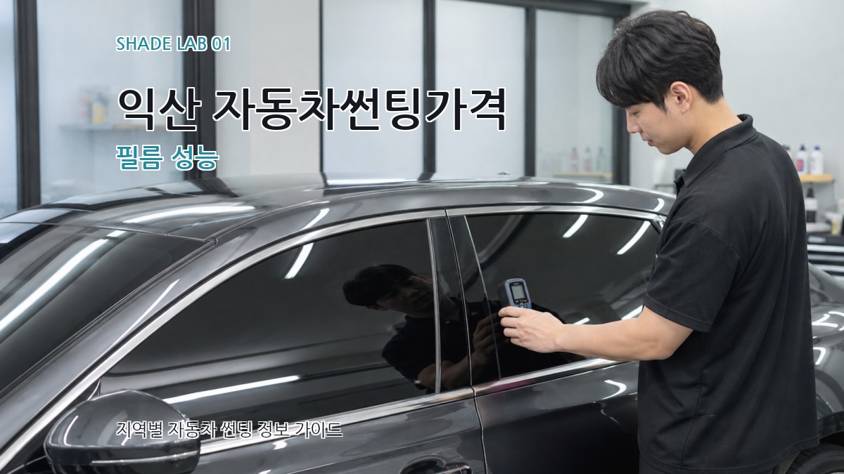 익산 자동차썬팅가격