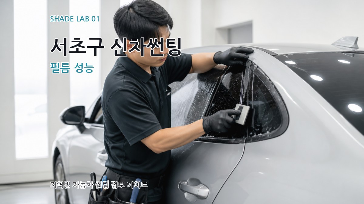 서초구 신차썬팅