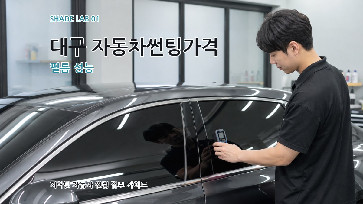 대구 자동차썬팅가격