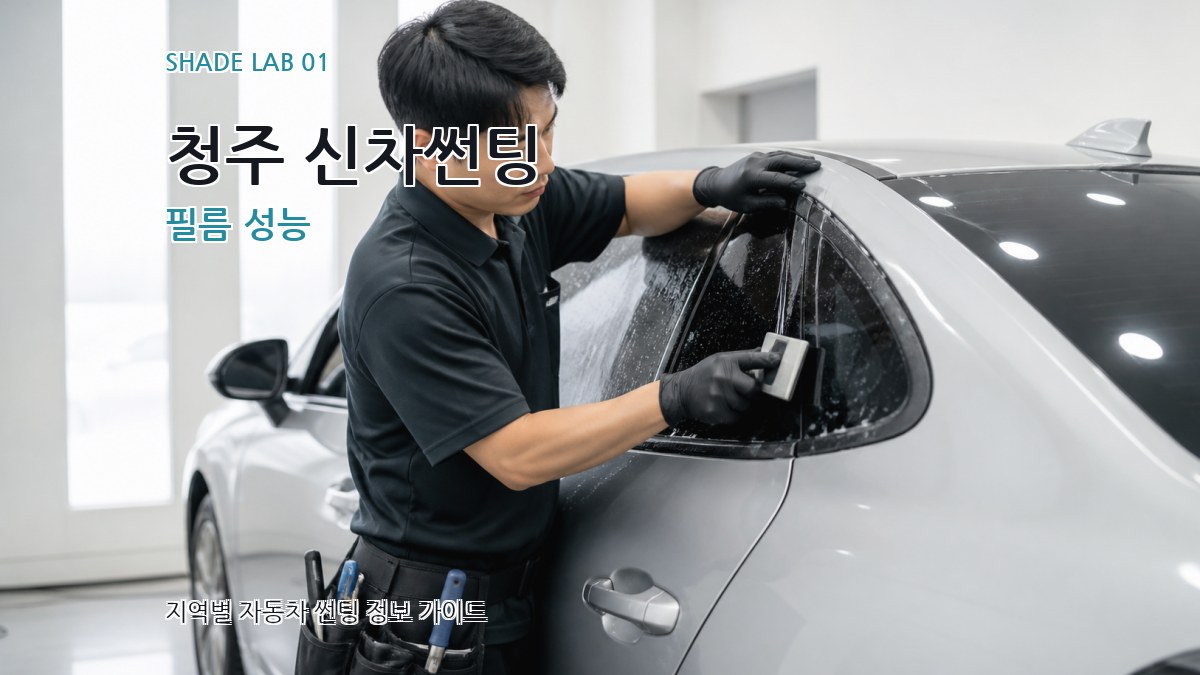 청주 신차썬팅