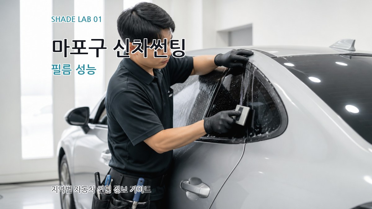 마포구 신차썬팅
