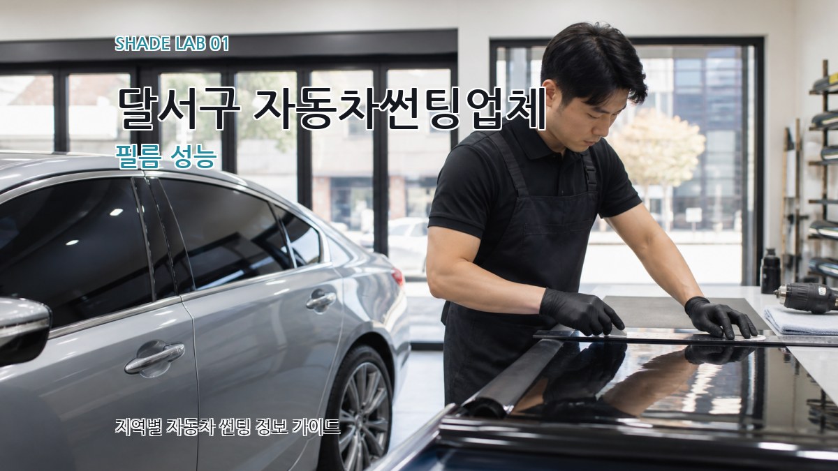 달서구 자동차썬팅업체