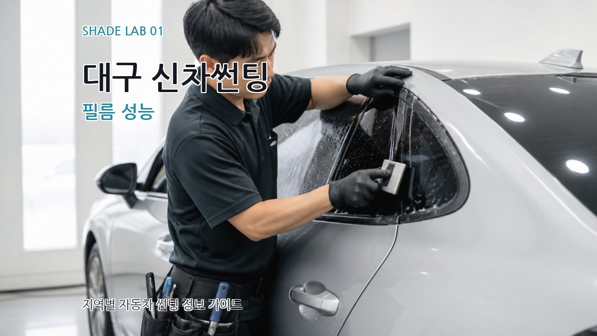 대구 신차썬팅