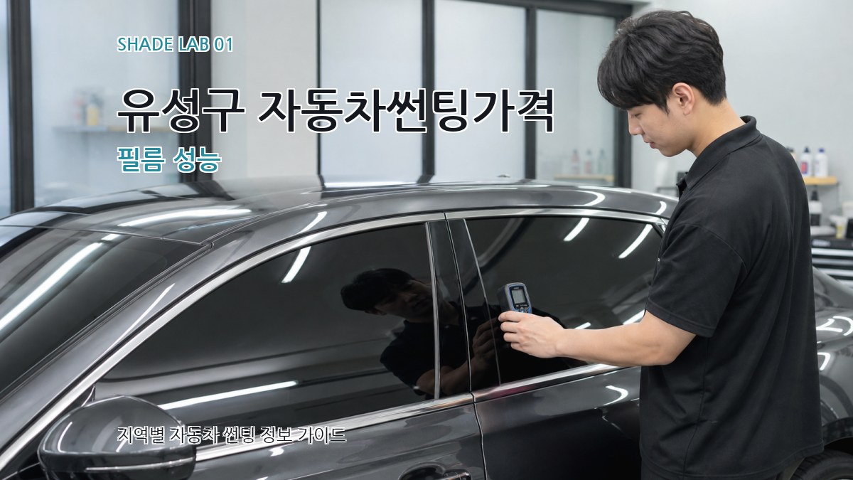 유성구 자동차썬팅가격