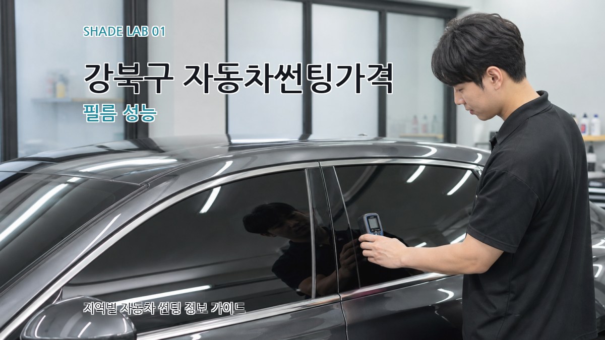 강북구 자동차썬팅가격