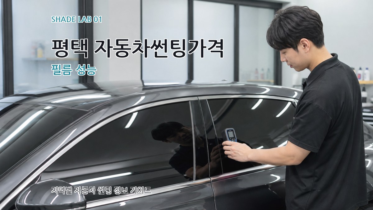 평택 자동차썬팅가격