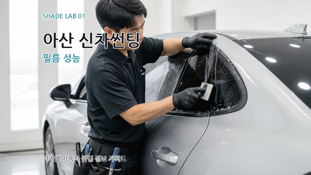 아산 신차썬팅