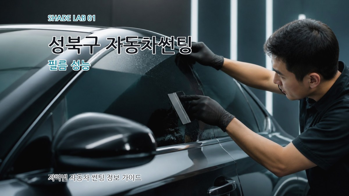 성북구 자동차썬팅