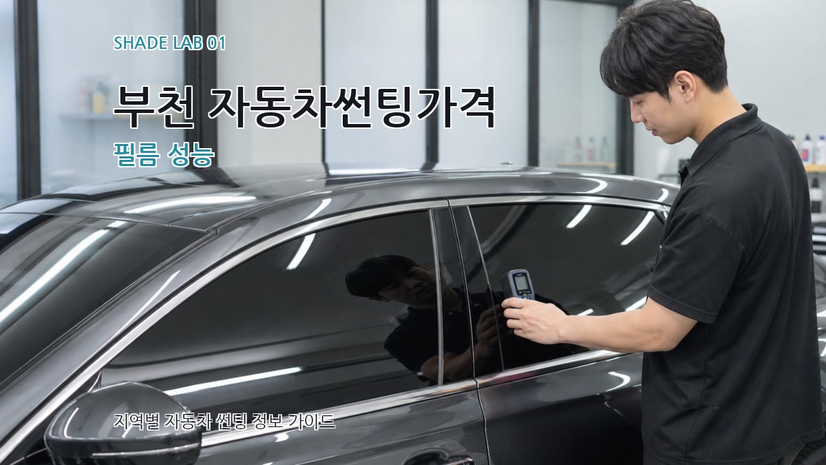 부천 자동차썬팅가격