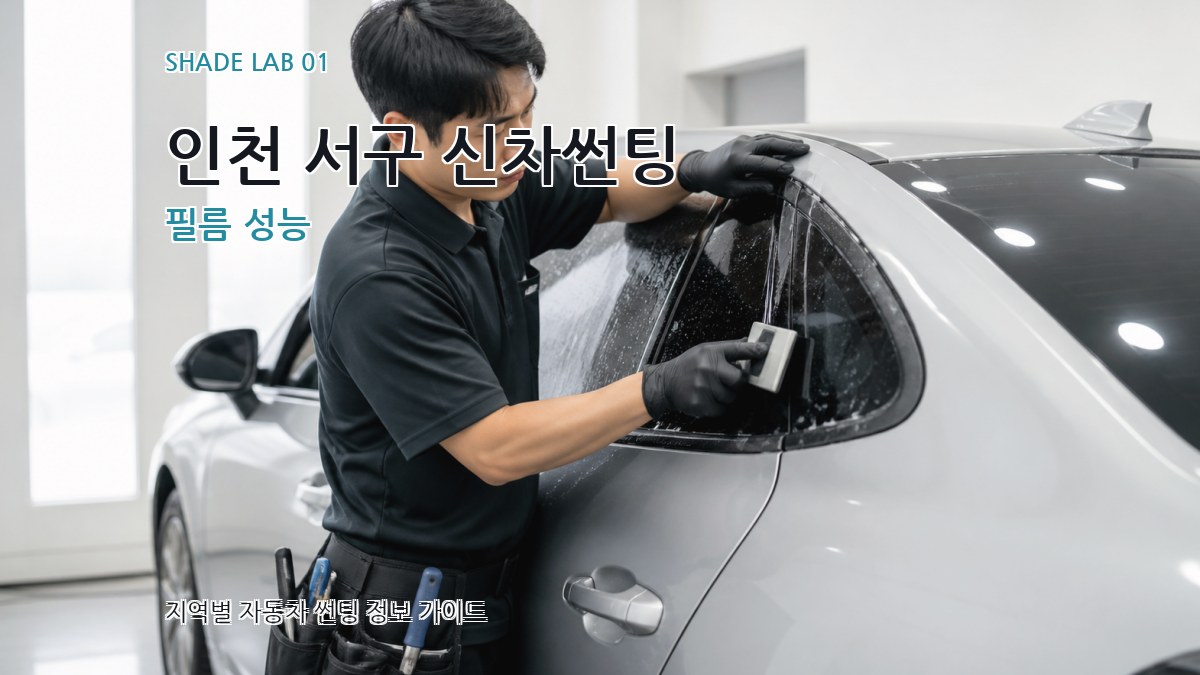 인천 서구 신차썬팅