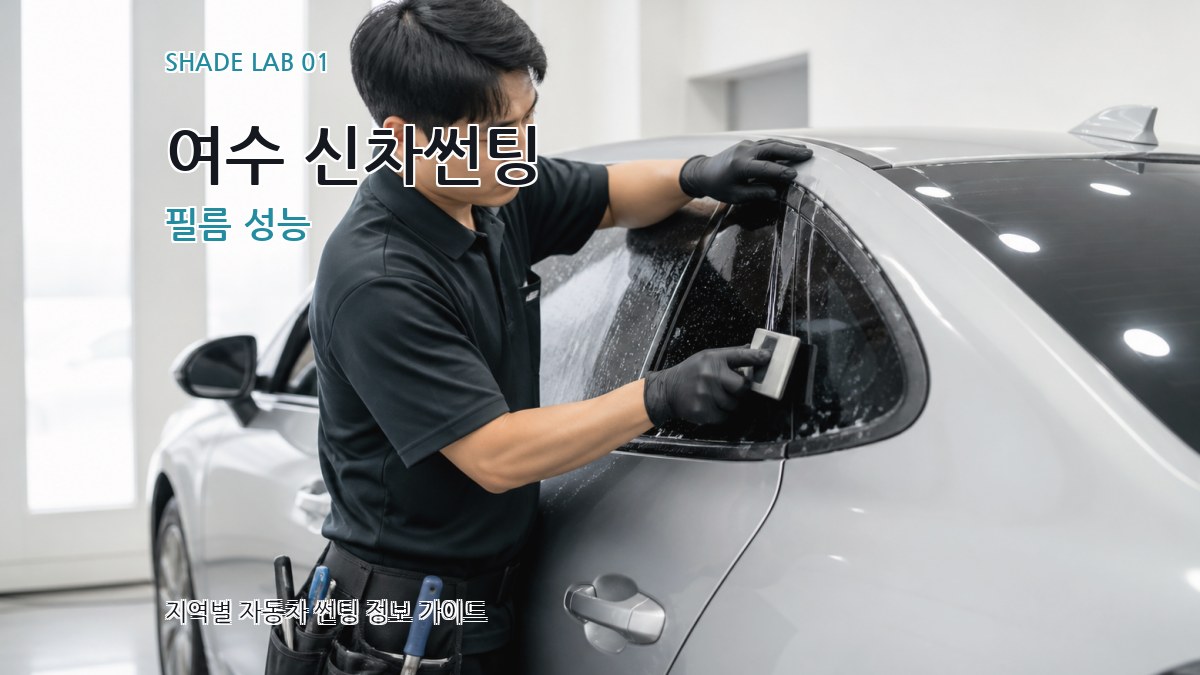 여수 신차썬팅