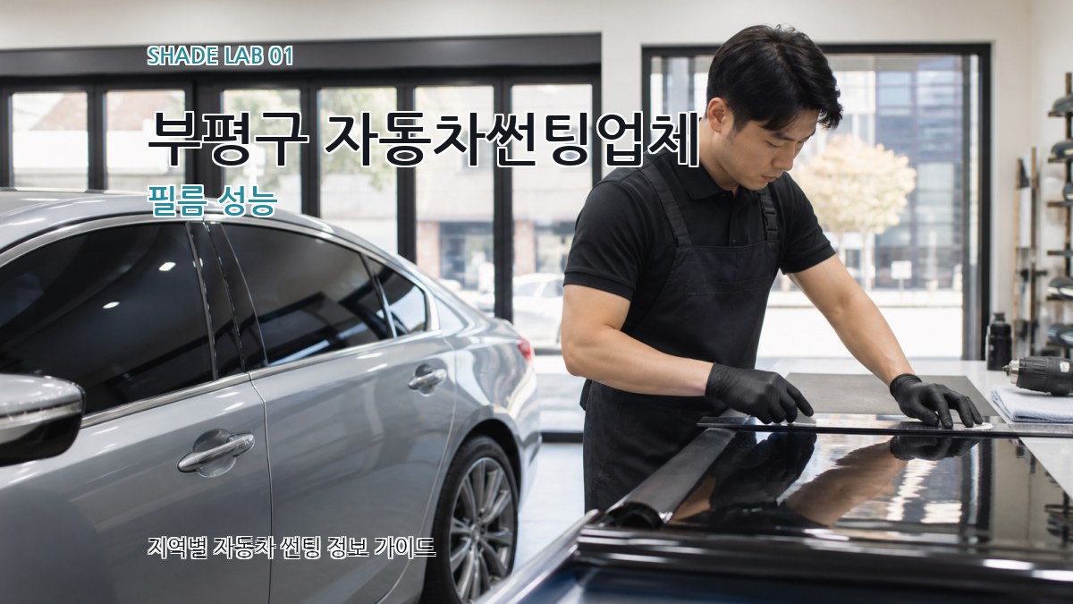 부평구 자동차썬팅업체