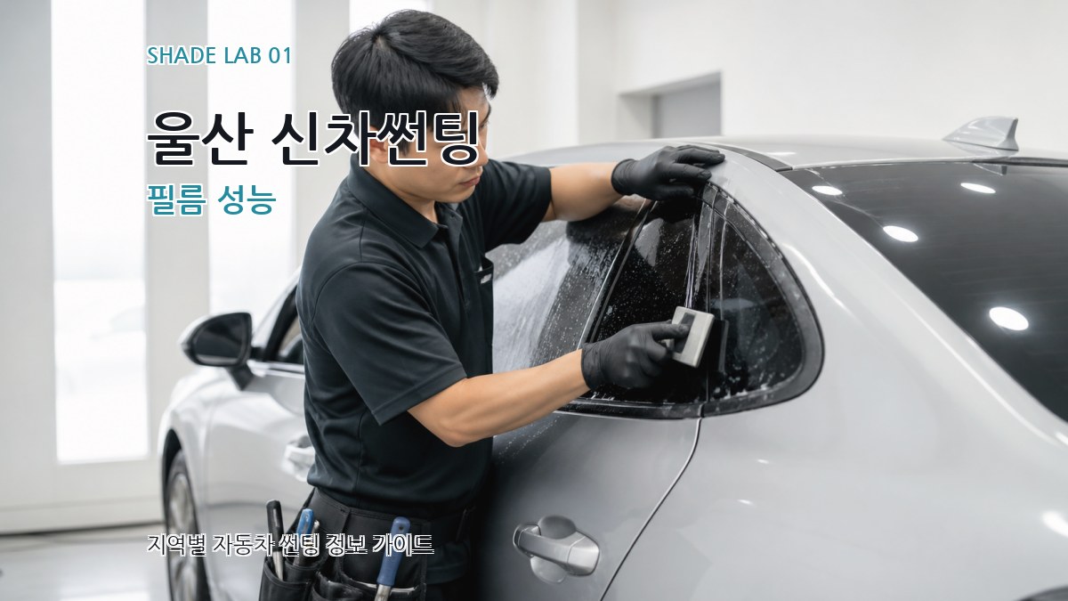 울산 신차썬팅