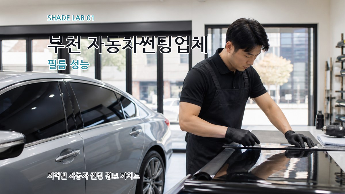 부천 자동차썬팅업체