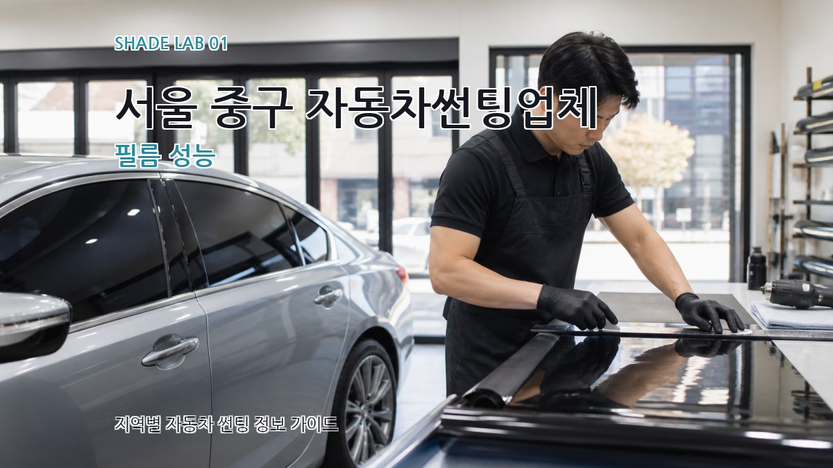 서울 중구 자동차썬팅업체
