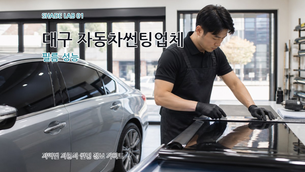 대구 자동차썬팅업체