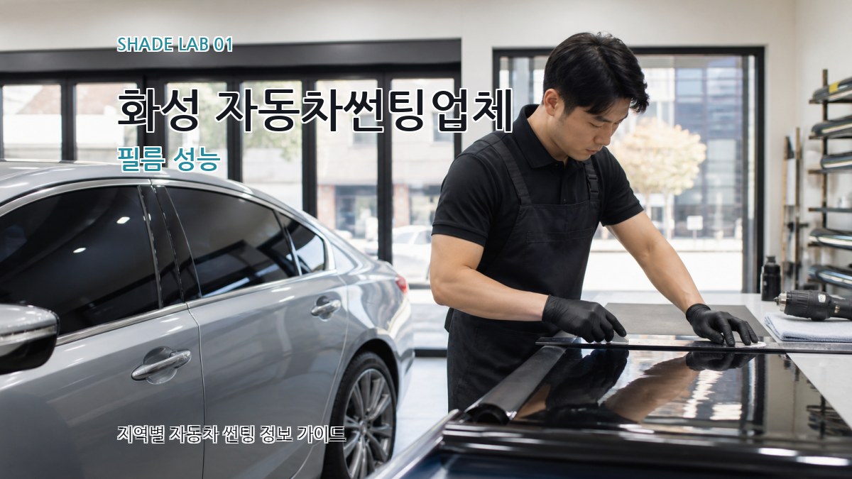 화성 자동차썬팅업체