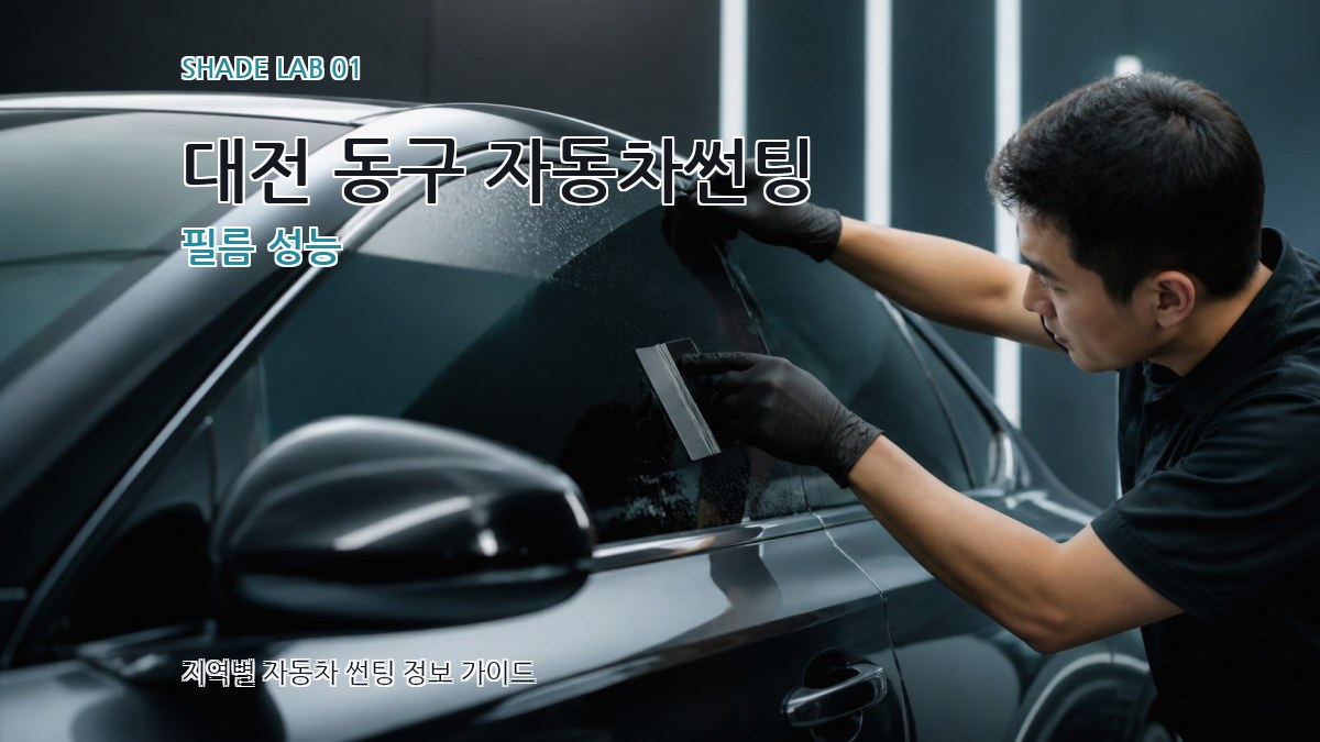 대전 동구 자동차썬팅