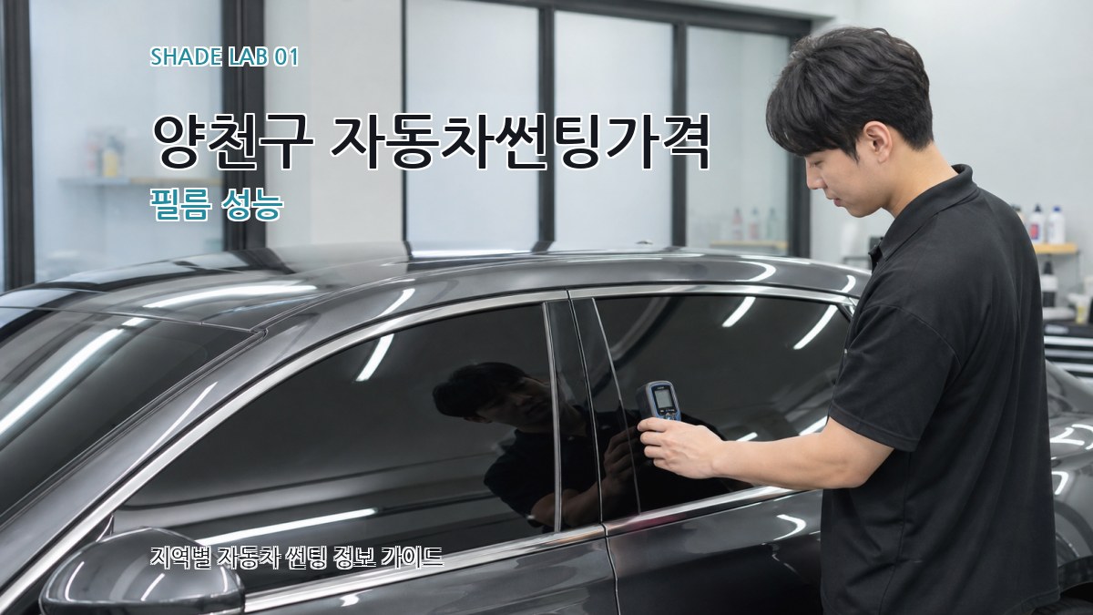 양천구 자동차썬팅가격