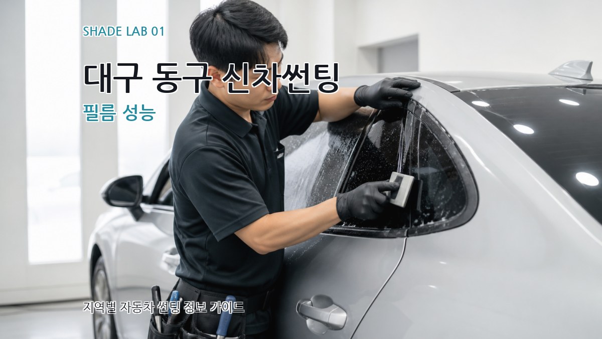 대구 동구 신차썬팅