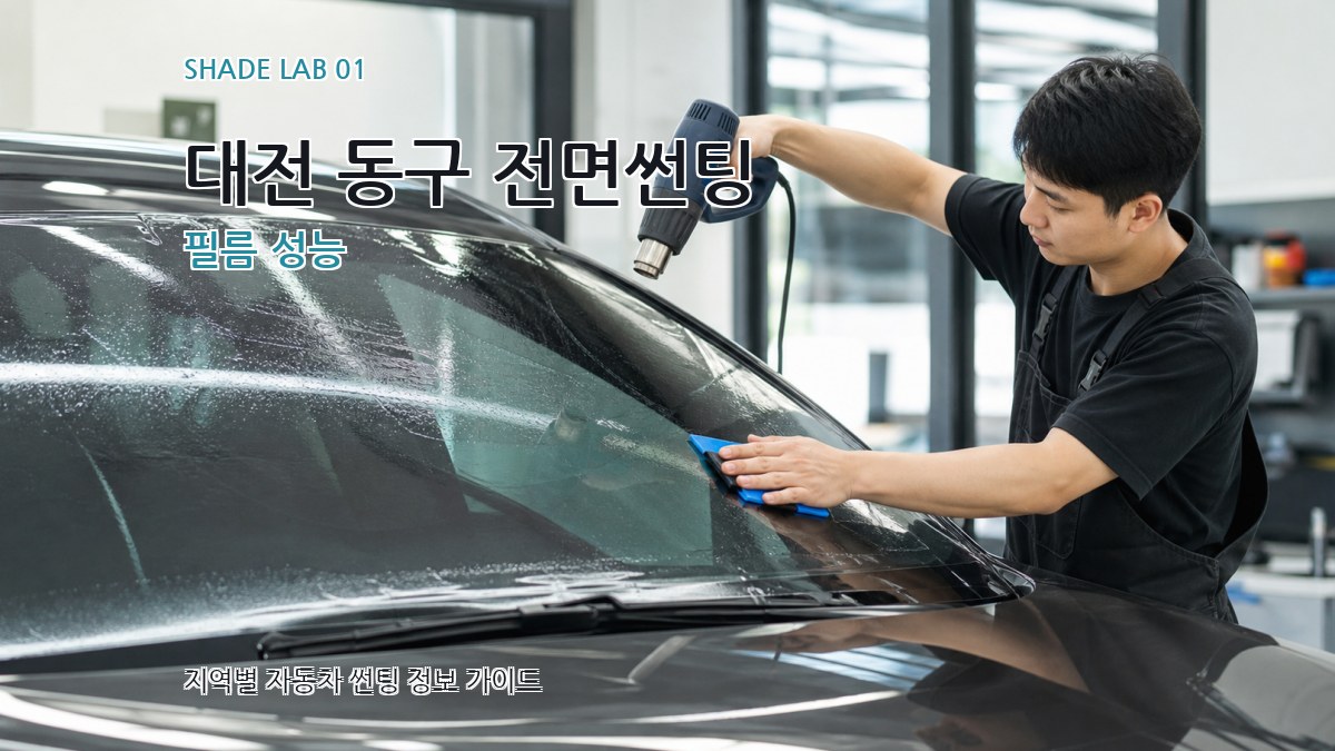 대전 동구 전면썬팅