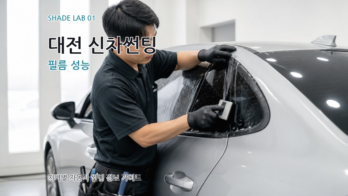 대전 신차썬팅