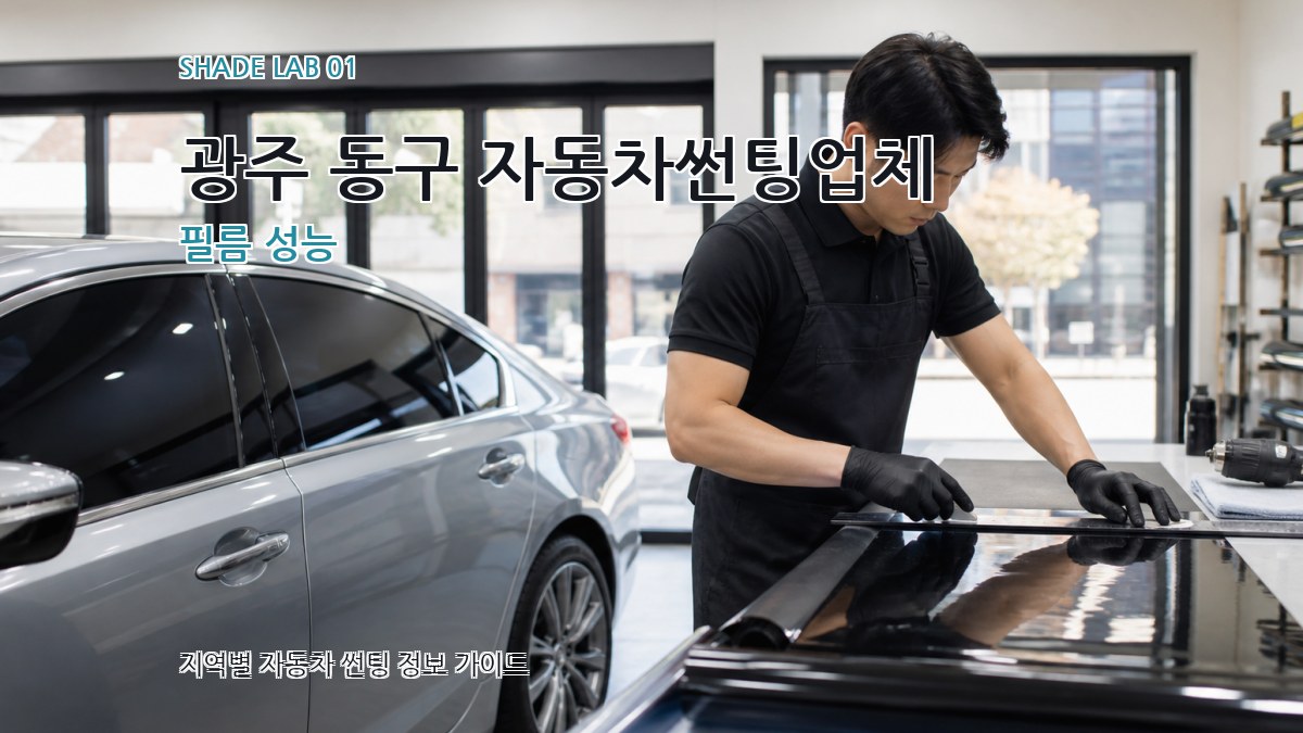 광주 동구 자동차썬팅업체