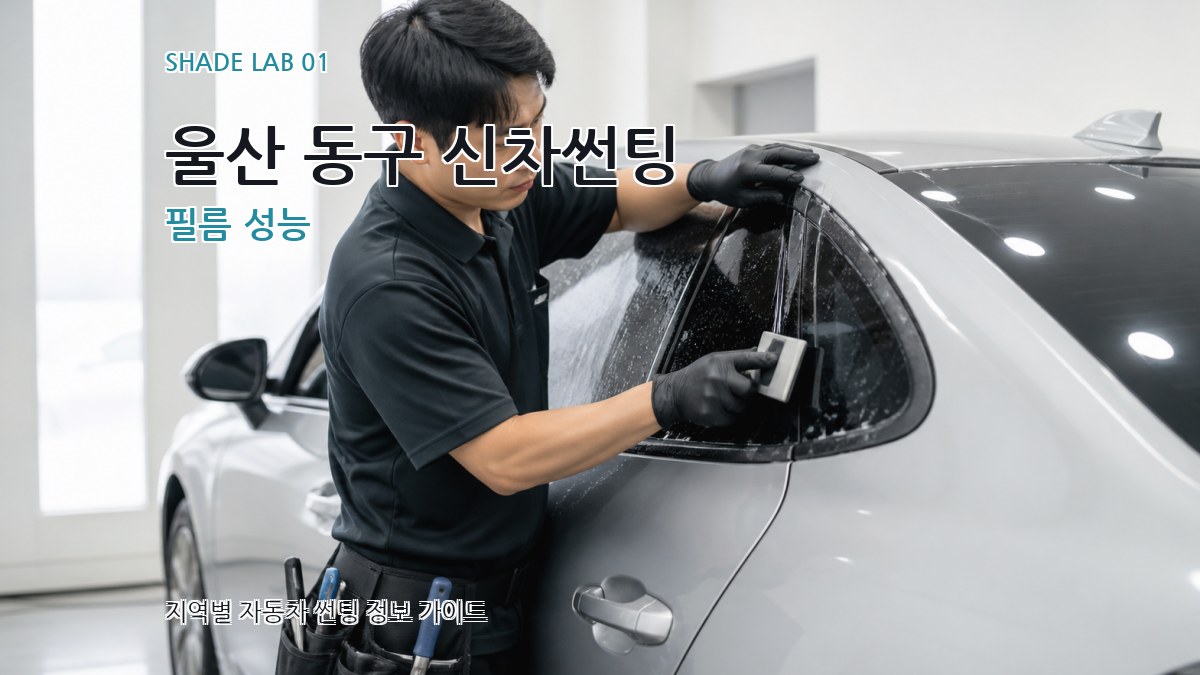 울산 동구 신차썬팅