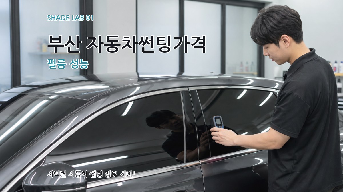 부산 자동차썬팅가격