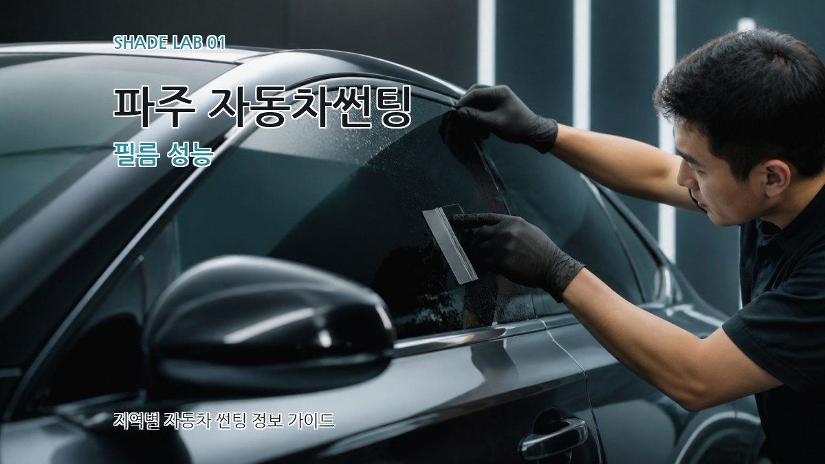 파주 자동차썬팅