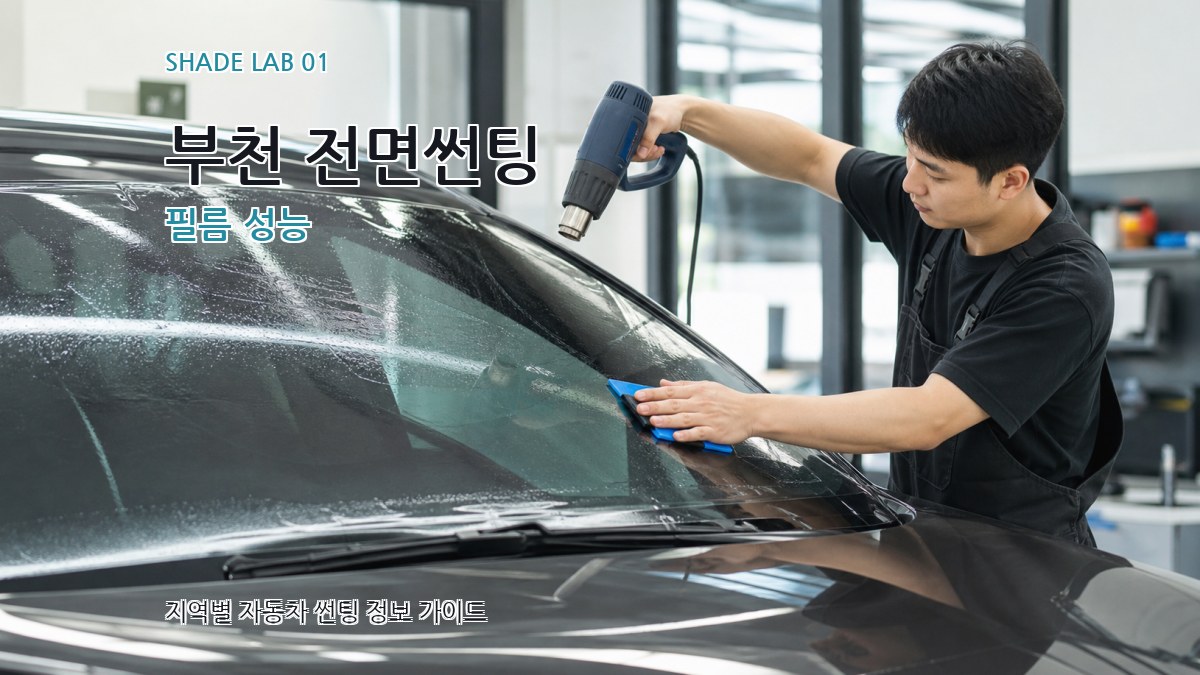부천 전면썬팅