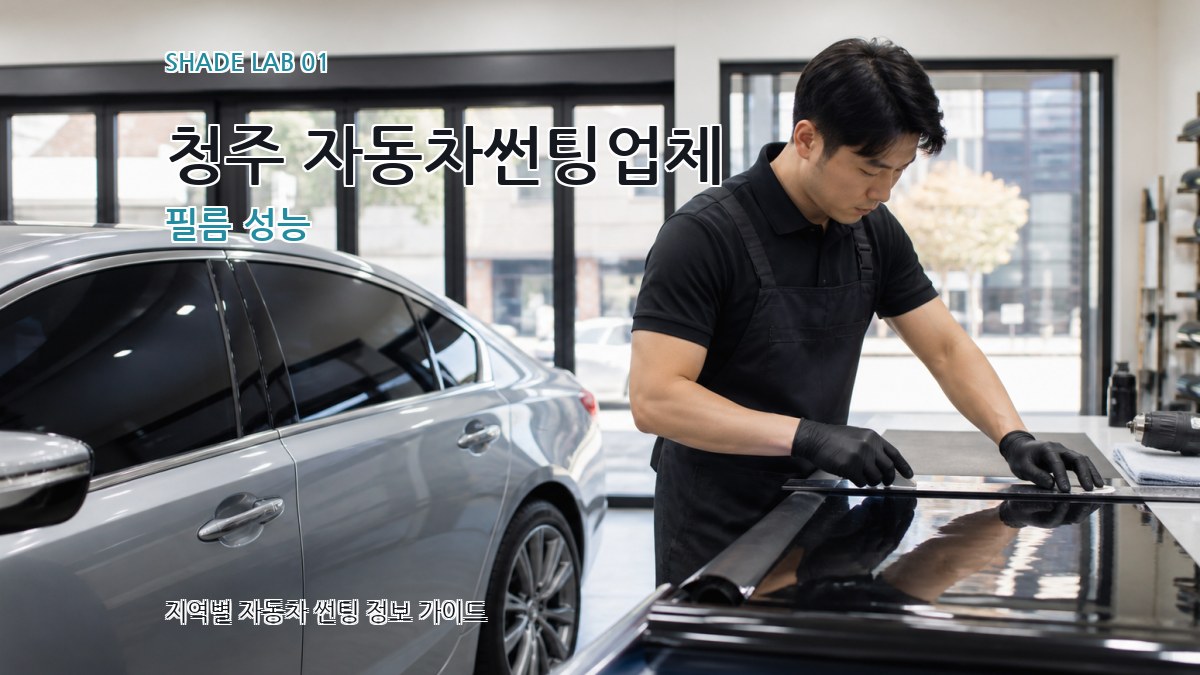 청주 자동차썬팅업체