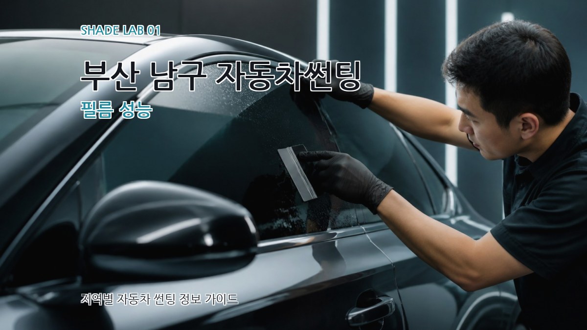 부산 남구 자동차썬팅