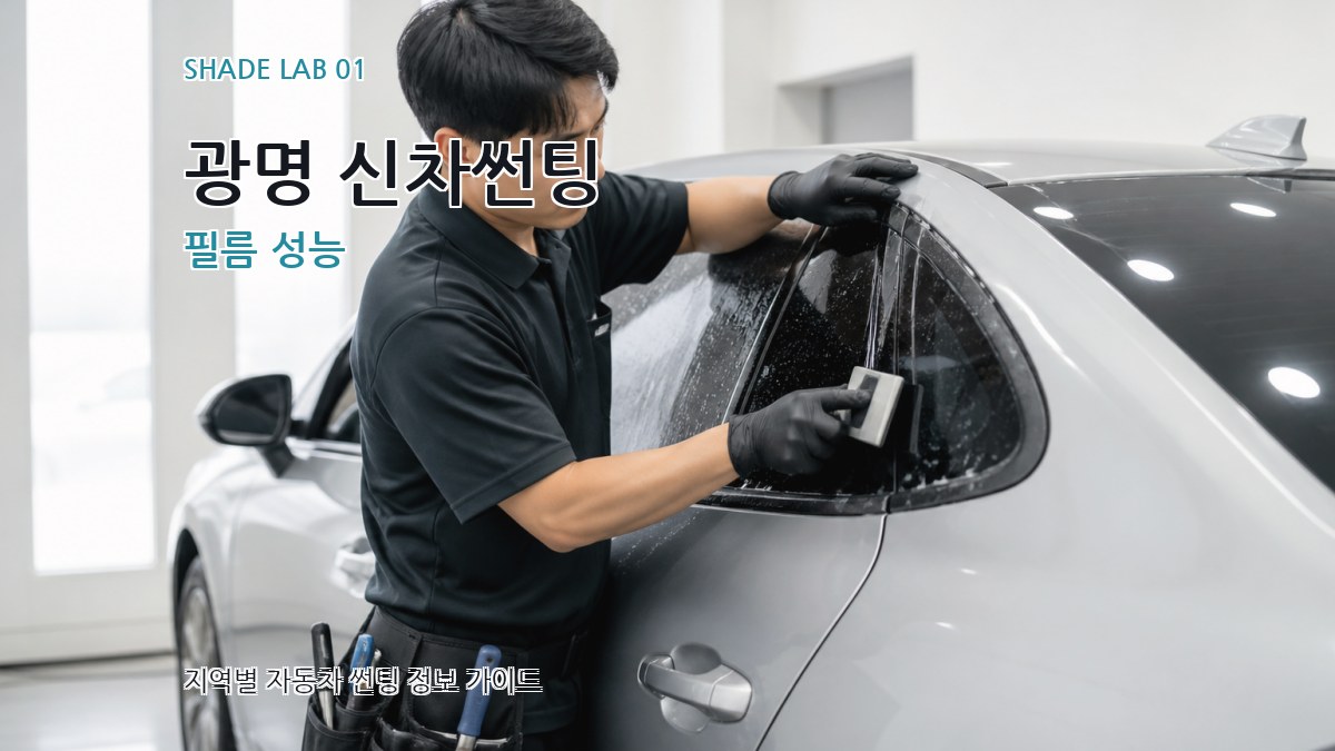 광명 신차썬팅
