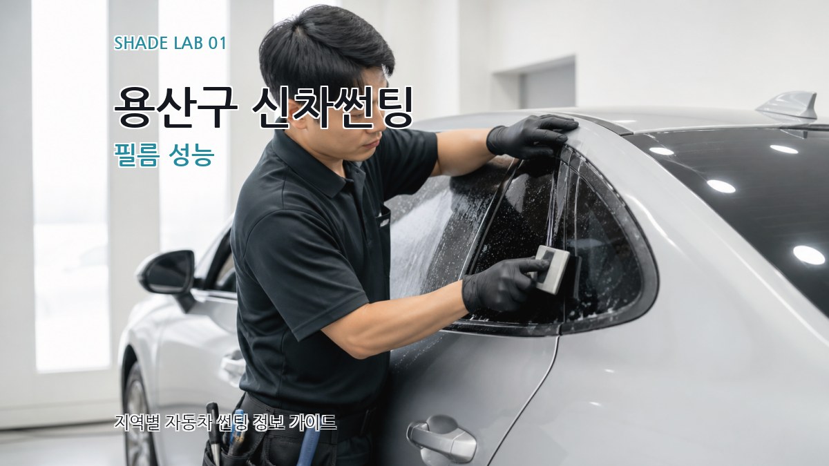 용산구 신차썬팅
