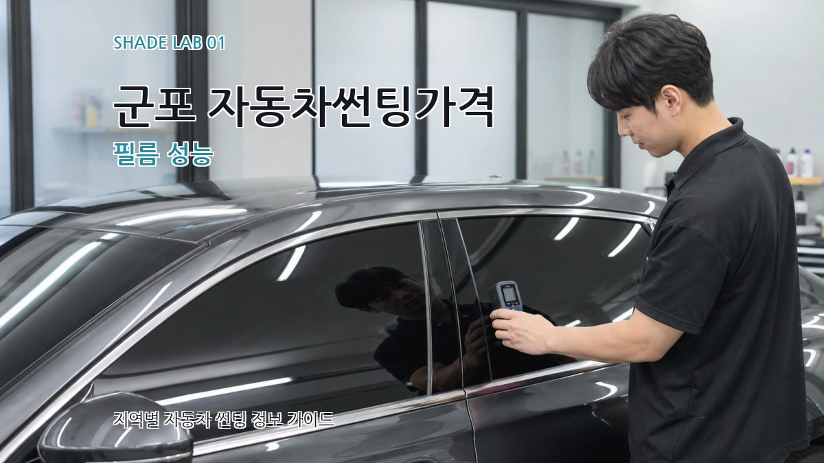 군포 자동차썬팅가격